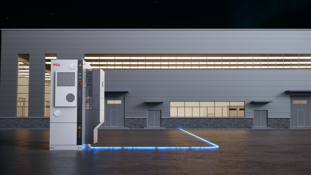 TCL BleuArk X5: sistema di accumulo energia industriale